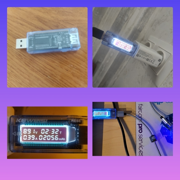 5/$25 USB current voltage capacity tester voltage tester mobile battery detector - Picture 3 of 10
